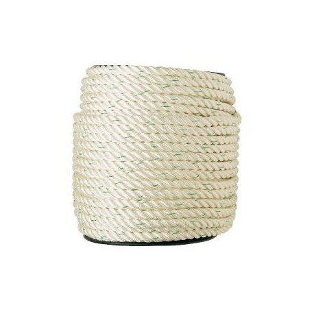 Bobine de corde polyamide nylon blanc