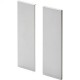 Raccord d'angle pour façade verre Exclusiv pour tiroir H144 mm (la paire)