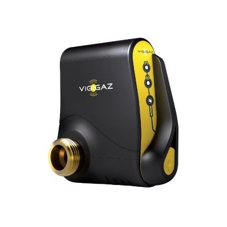 Robinet disjoncteur gaz Vigigaz + détecteur CO2