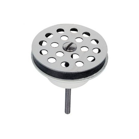 Bonde plastique à grille ø 63 mm