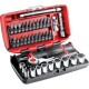 Coffret cliquet manche rotatif 360° 1/4'' 38 outils