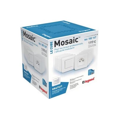 Cube Mosaic + 1 éco-détecteur offert