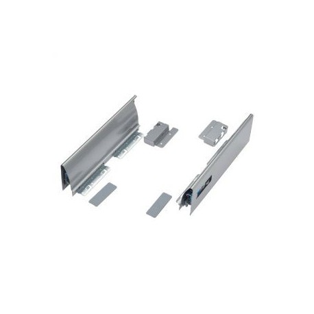 Kit de tiroir H 70 mm argent